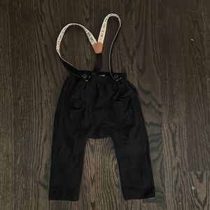 Zara Black Baby Suspenders (adjustable)